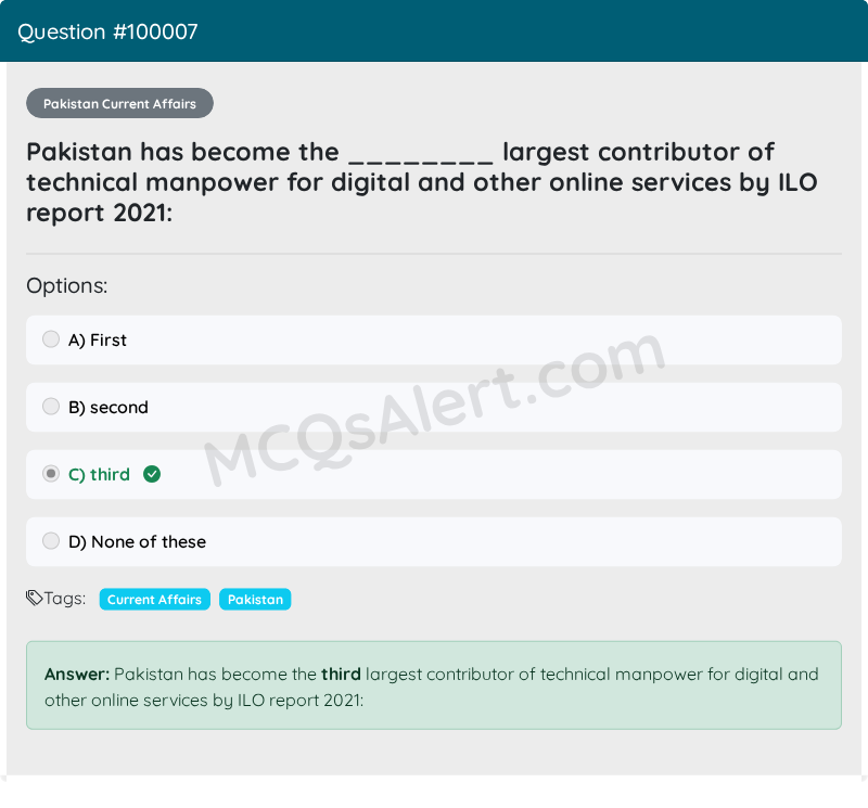 Question Screenshot