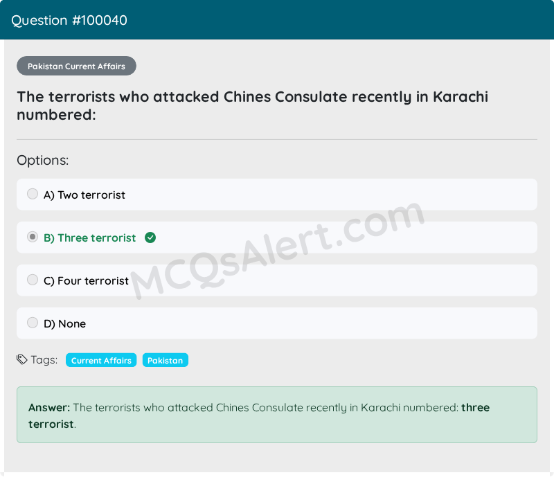 Question Screenshot