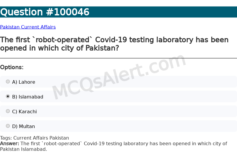 Question Screenshot