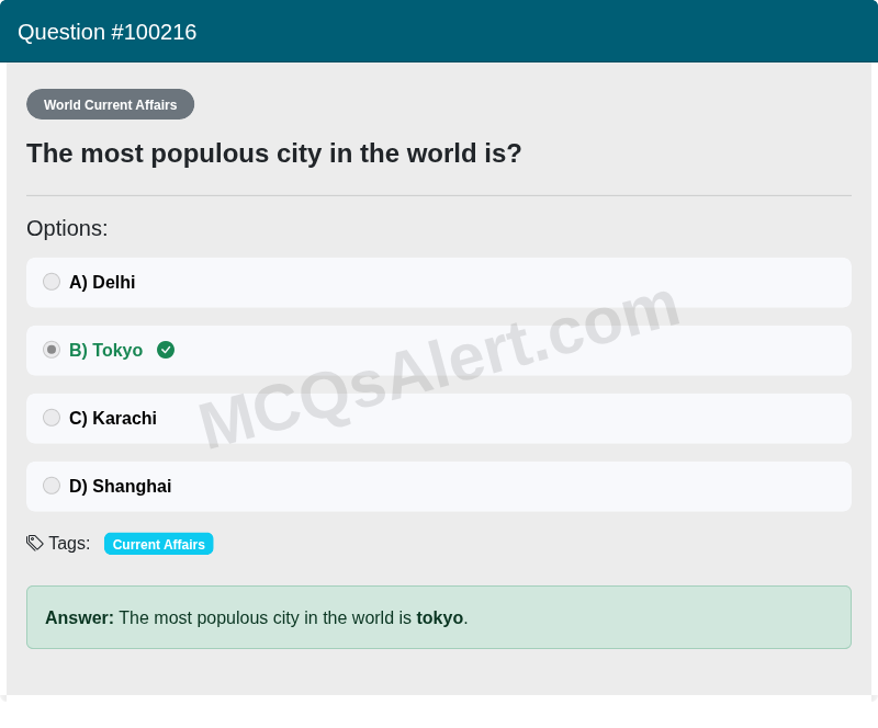 Question Screenshot