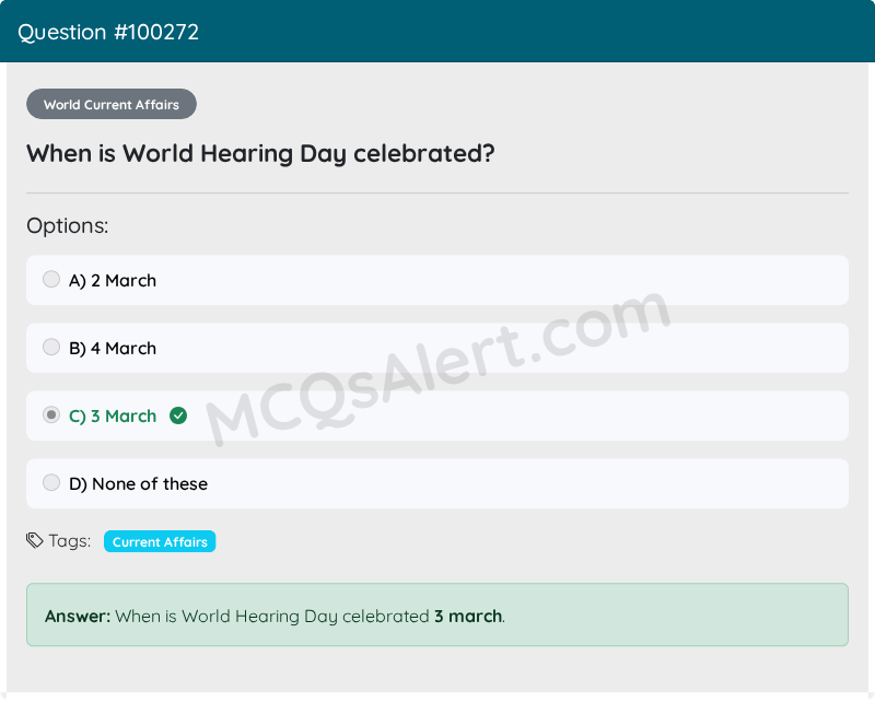 Question Screenshot