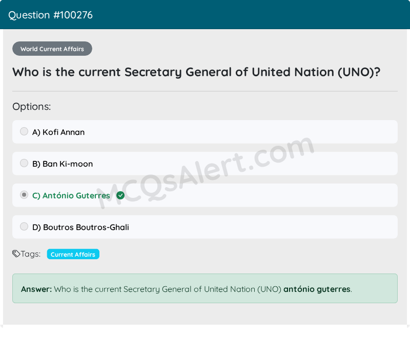 Question Screenshot