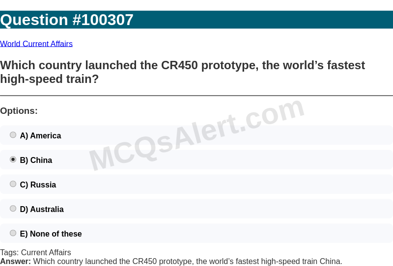 Question Screenshot