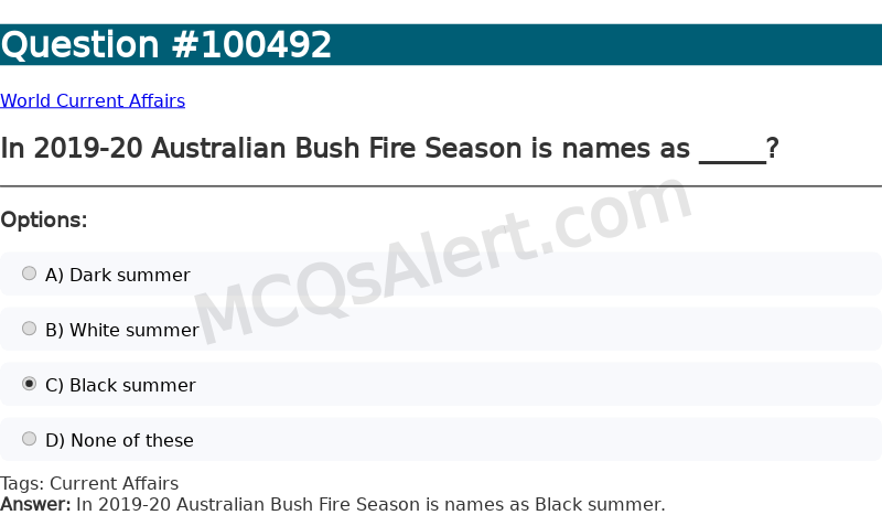 Question Screenshot