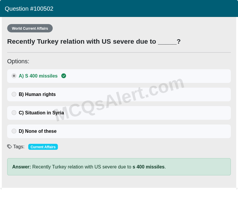 Question Screenshot