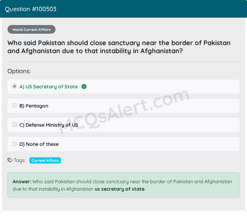 Question Screenshot