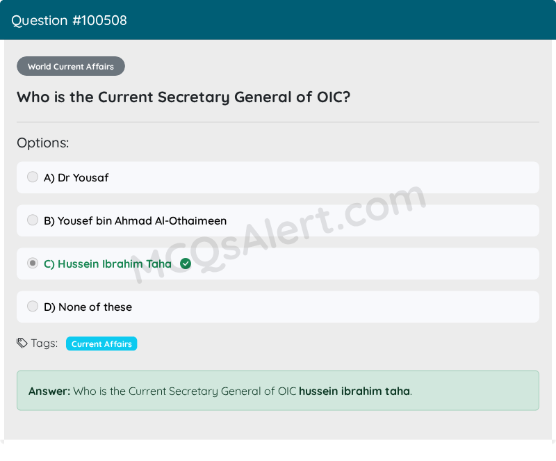 Question Screenshot