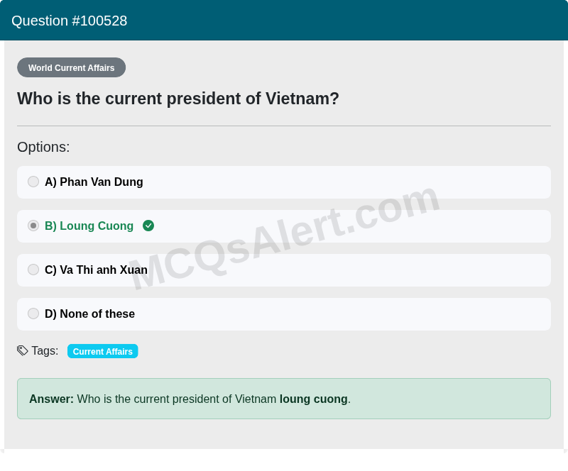 Question Screenshot