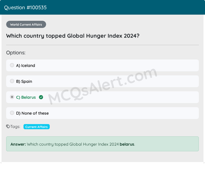 Question Screenshot
