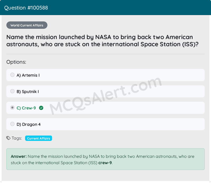 Question Screenshot
