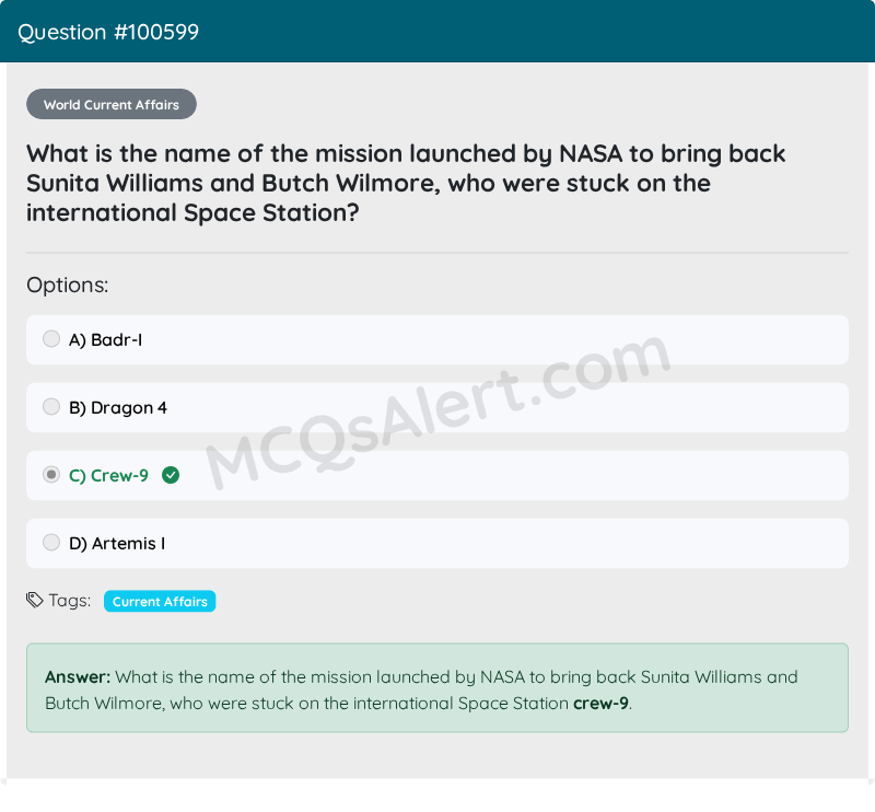 Question Screenshot