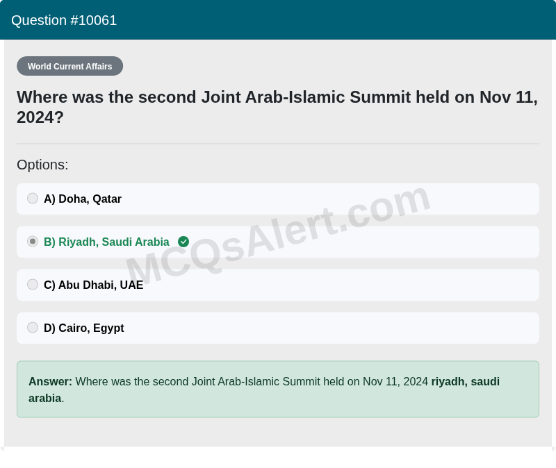 Question Screenshot