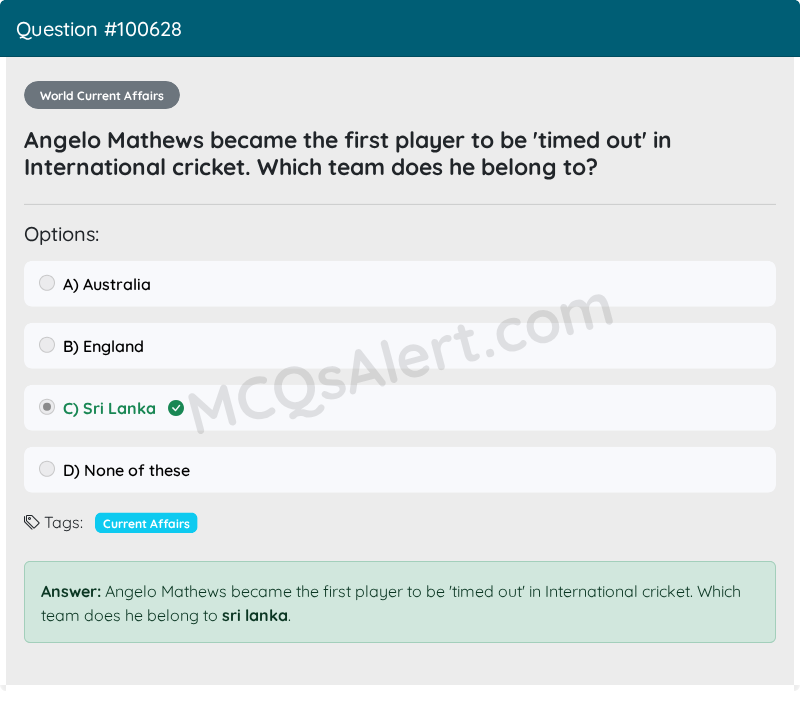 Question Screenshot