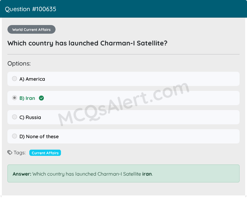 Question Screenshot