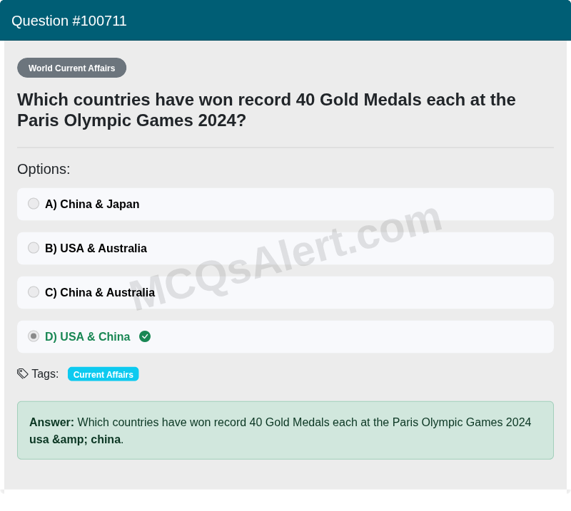 Question Screenshot