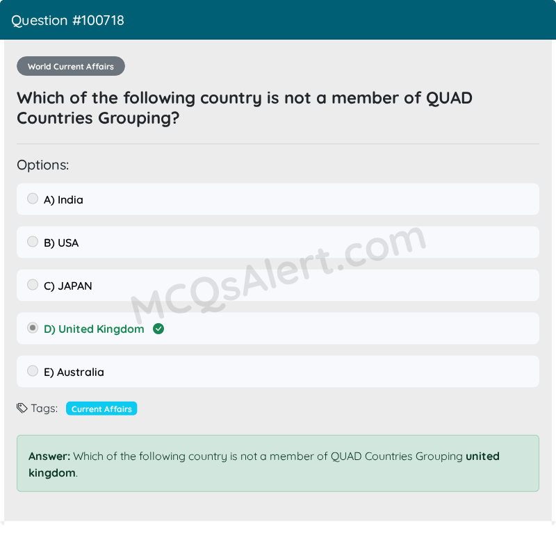 Question Screenshot