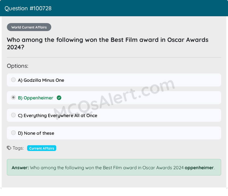Question Screenshot