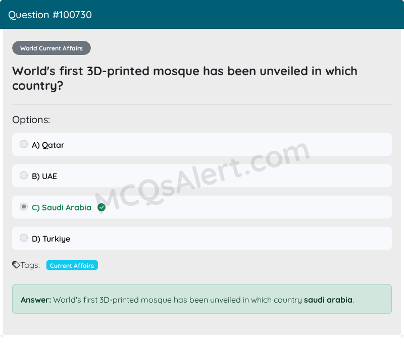 Question Screenshot