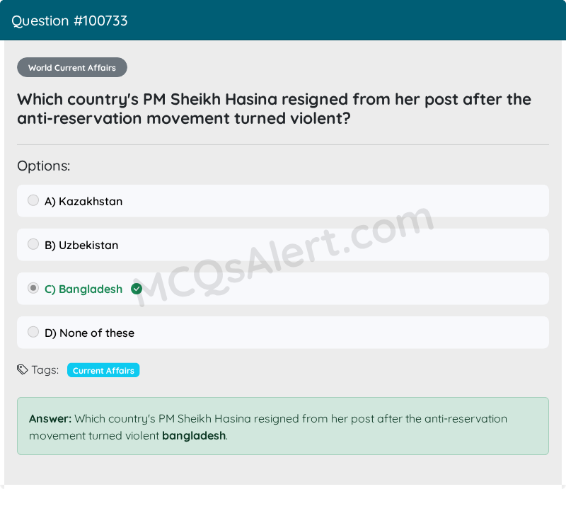 Question Screenshot