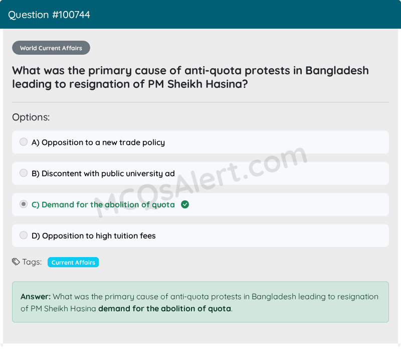 Question Screenshot