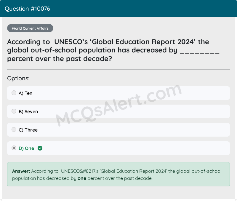 Question Screenshot