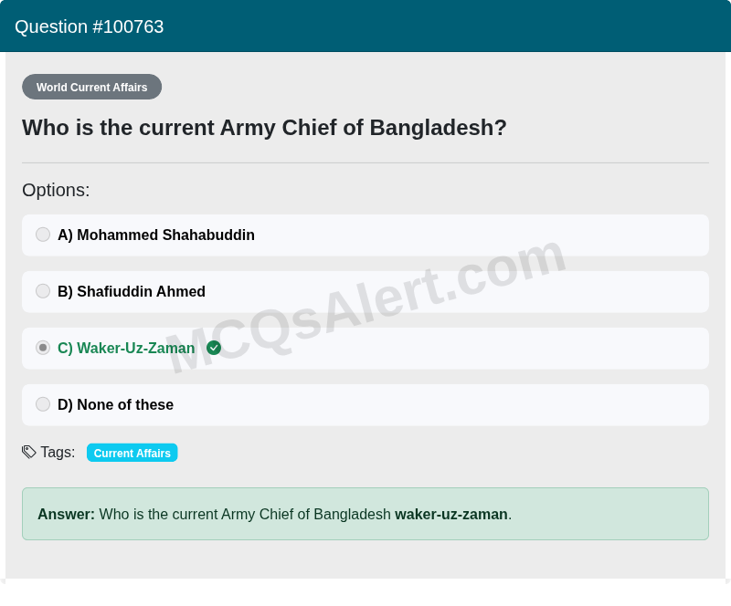 Question Screenshot
