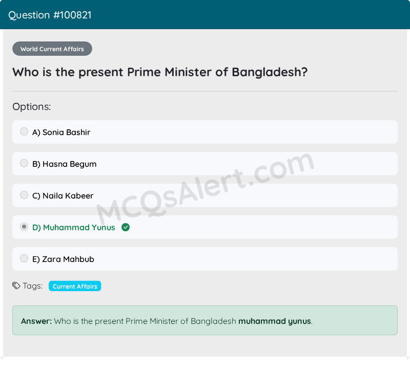 Question Screenshot