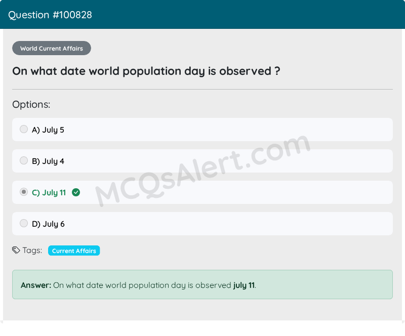 Question Screenshot