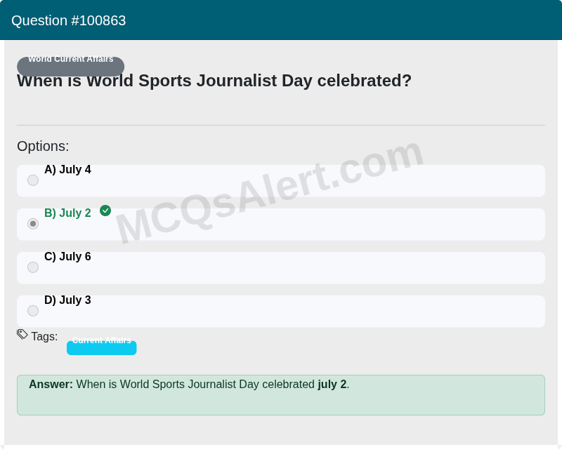 Question Screenshot