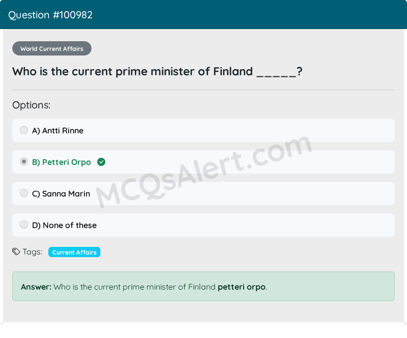 Question Screenshot