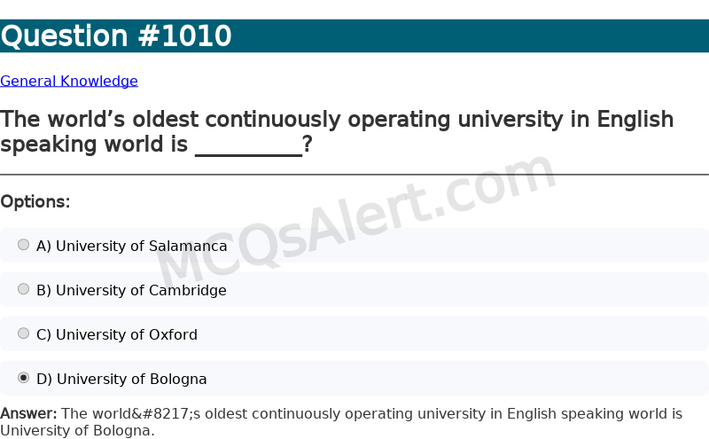 Question Screenshot