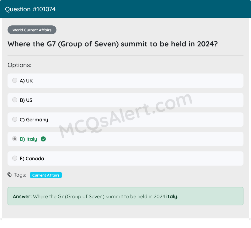 Question Screenshot