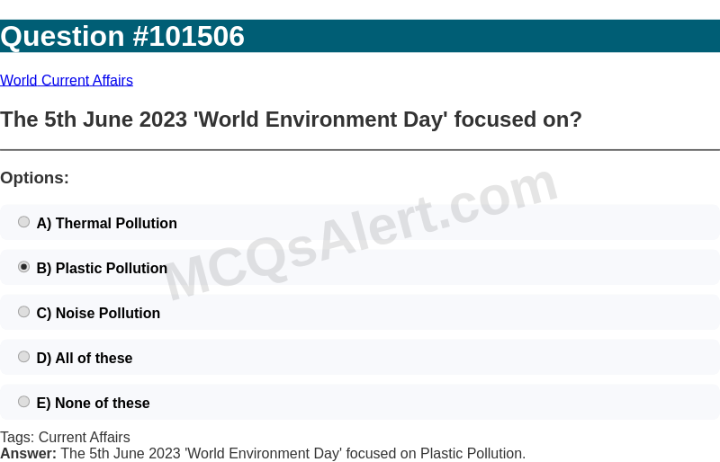 Question Screenshot