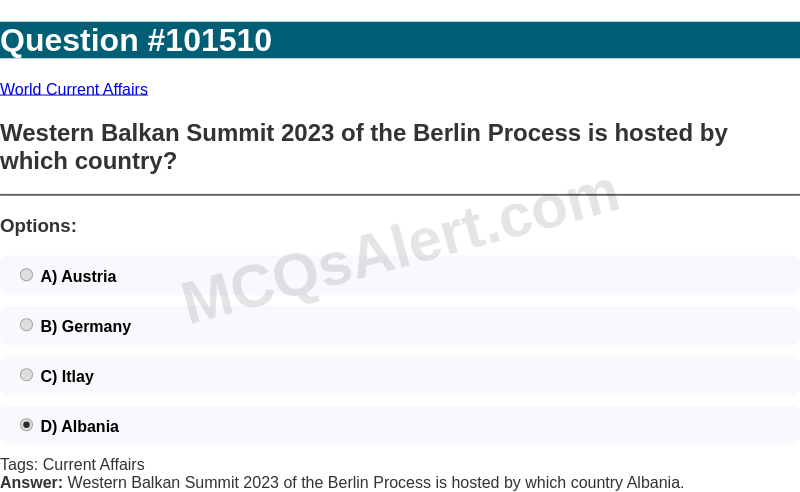Question Screenshot