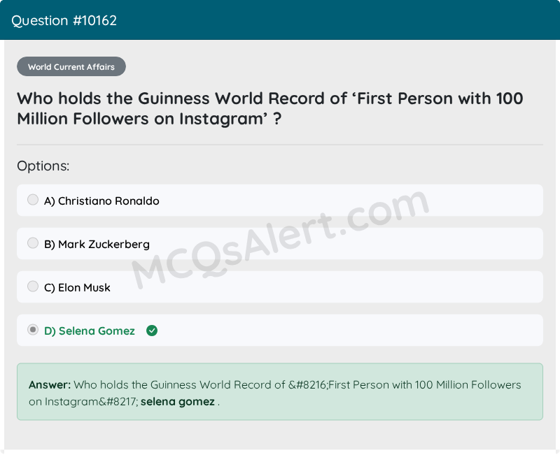 Question Screenshot