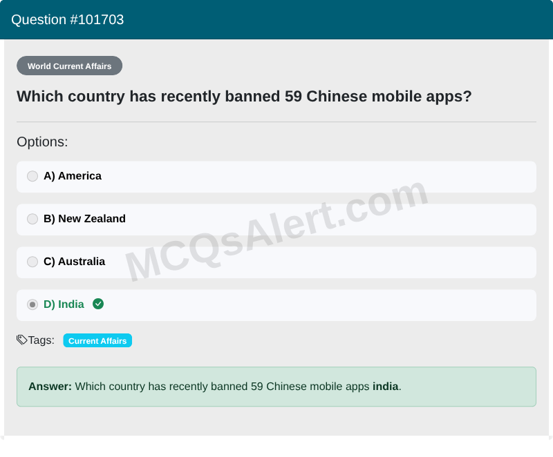 Question Screenshot