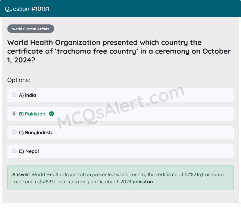 Question Screenshot