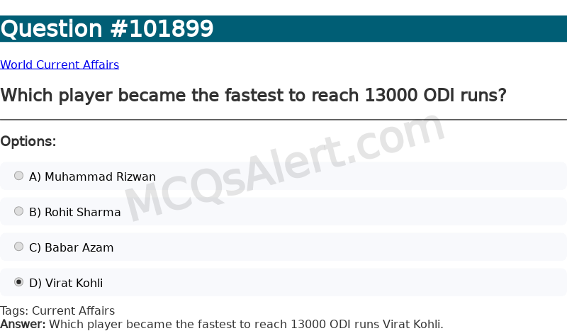 Question Screenshot