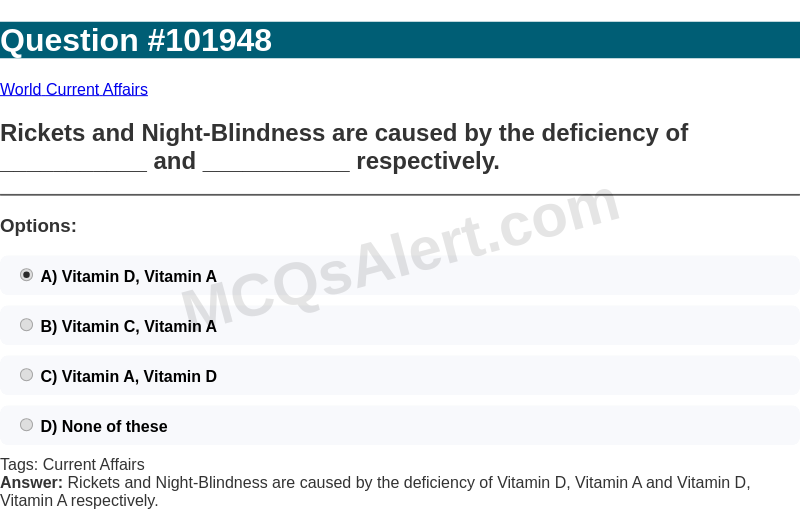 Question Screenshot