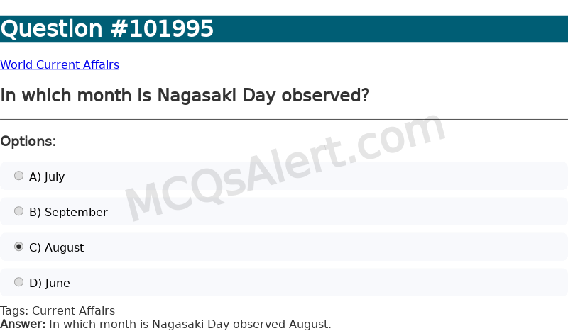 Question Screenshot