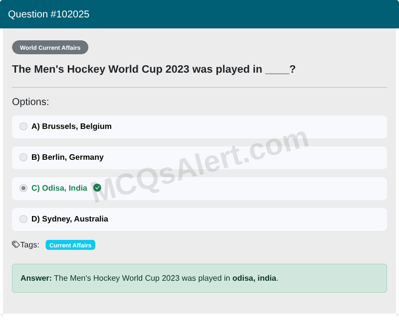 Question Screenshot