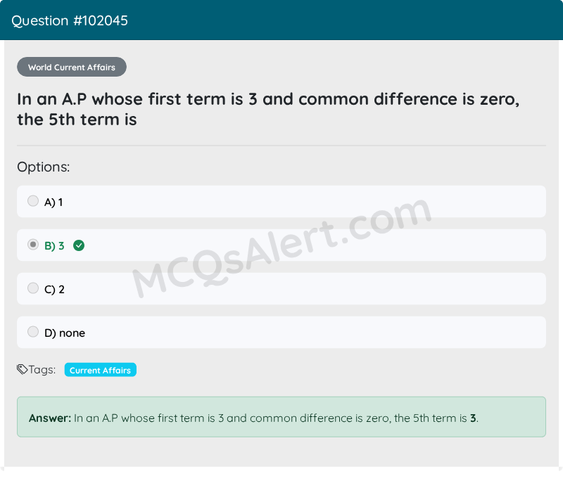 Question Screenshot