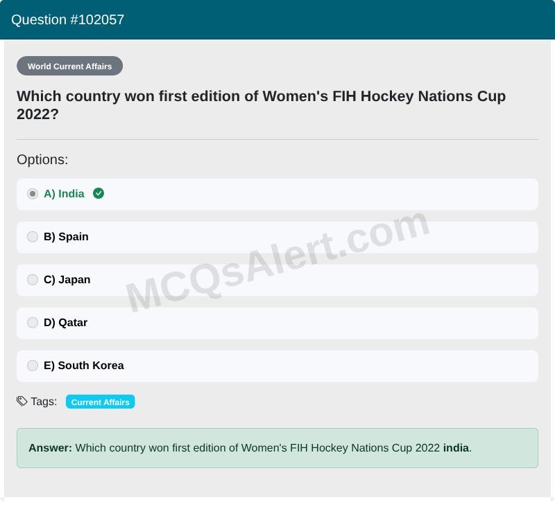 Question Screenshot