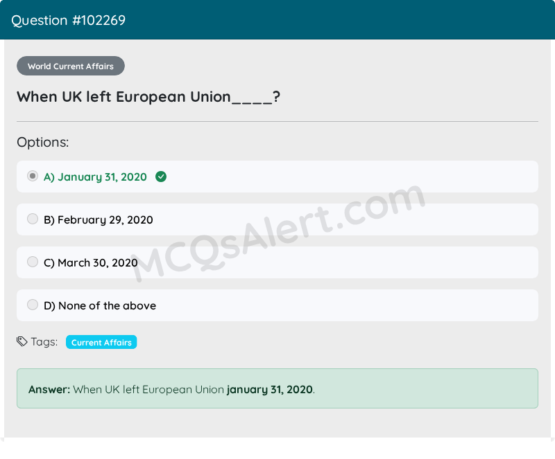 Question Screenshot