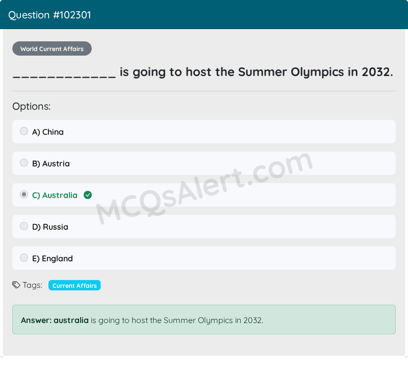 Question Screenshot