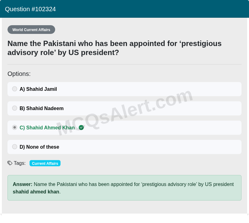 Question Screenshot
