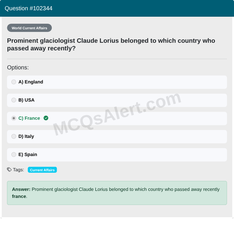 Question Screenshot