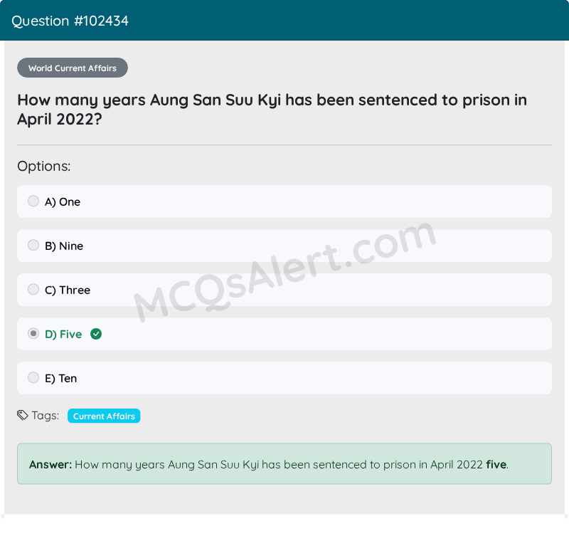 Question Screenshot