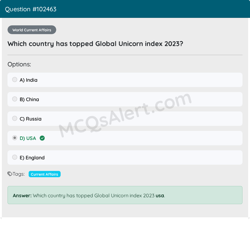 Question Screenshot