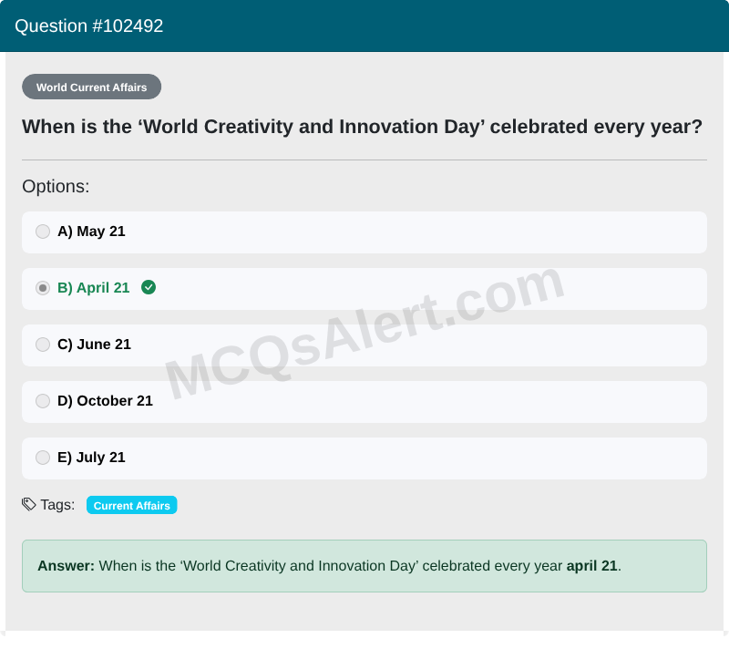Question Screenshot